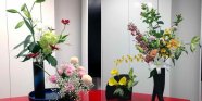 受付の飾り花