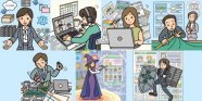 社会を支える仕組みを作る、「システム開発」の仕事紹介ハンドブックを作りました