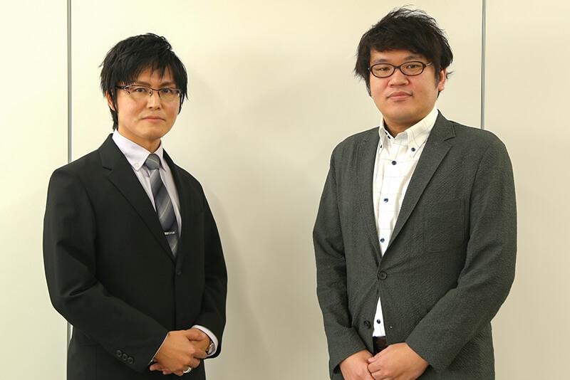 写真左からスカイマーク株式会社 清宮 英揮氏、白川 晃司氏