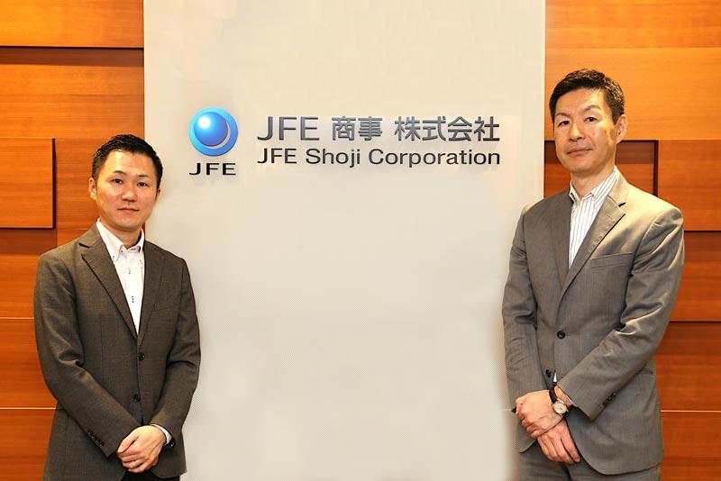 JFE商事株式会社 稲垣 貴礼氏と丸山 和俊氏
