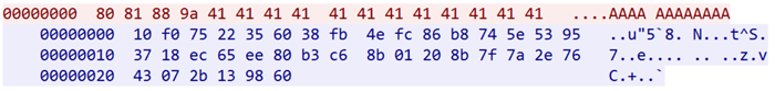 一連のTCP通信例