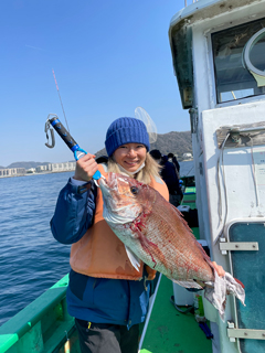 船釣りの様子