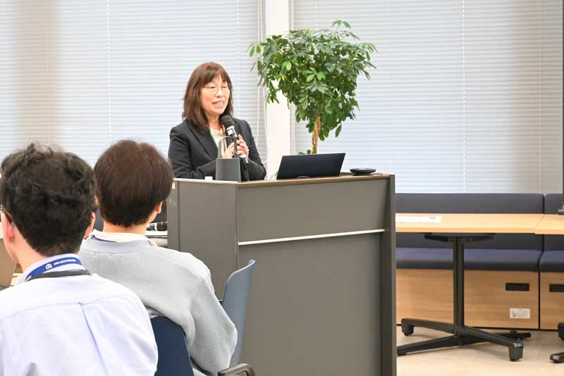 合理的配慮をテーマとした講演の様子